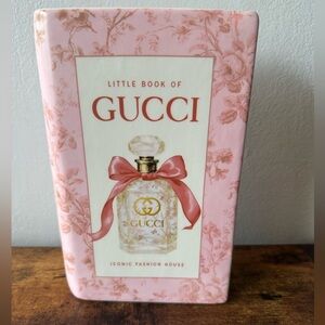 Luxury Designer Home Decor Flower Vase Ceramic Book Style Pink with Purfume NWT